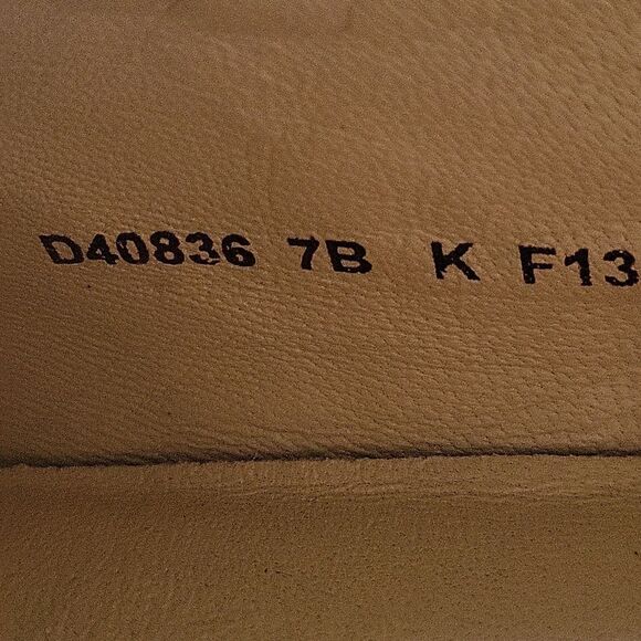 Cole Haan Woman Breslyn Oxford Grey Metallic Croc Embossed SIZE 7B - Picture 9 of 9